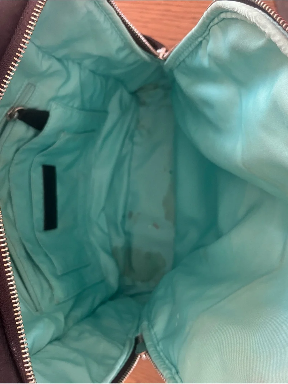 Nylon diaper bag